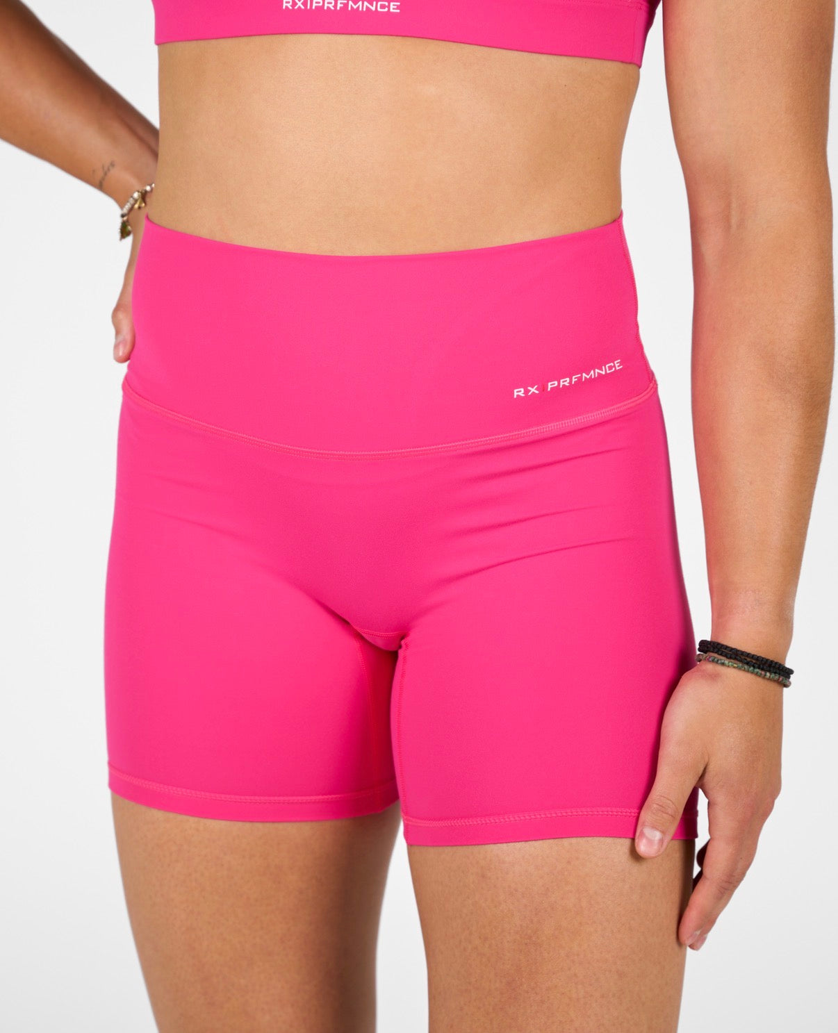 Isabel Shorts Pink Velvet-2