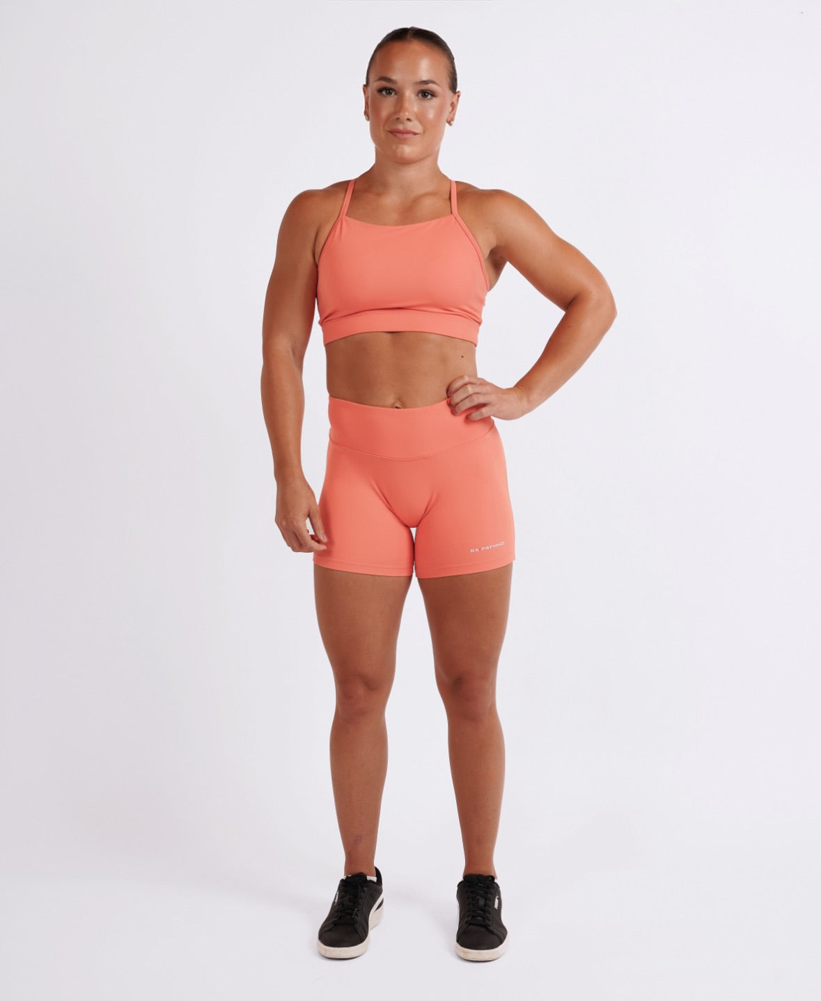 Nancy Sport Bra Sunset Coral-3