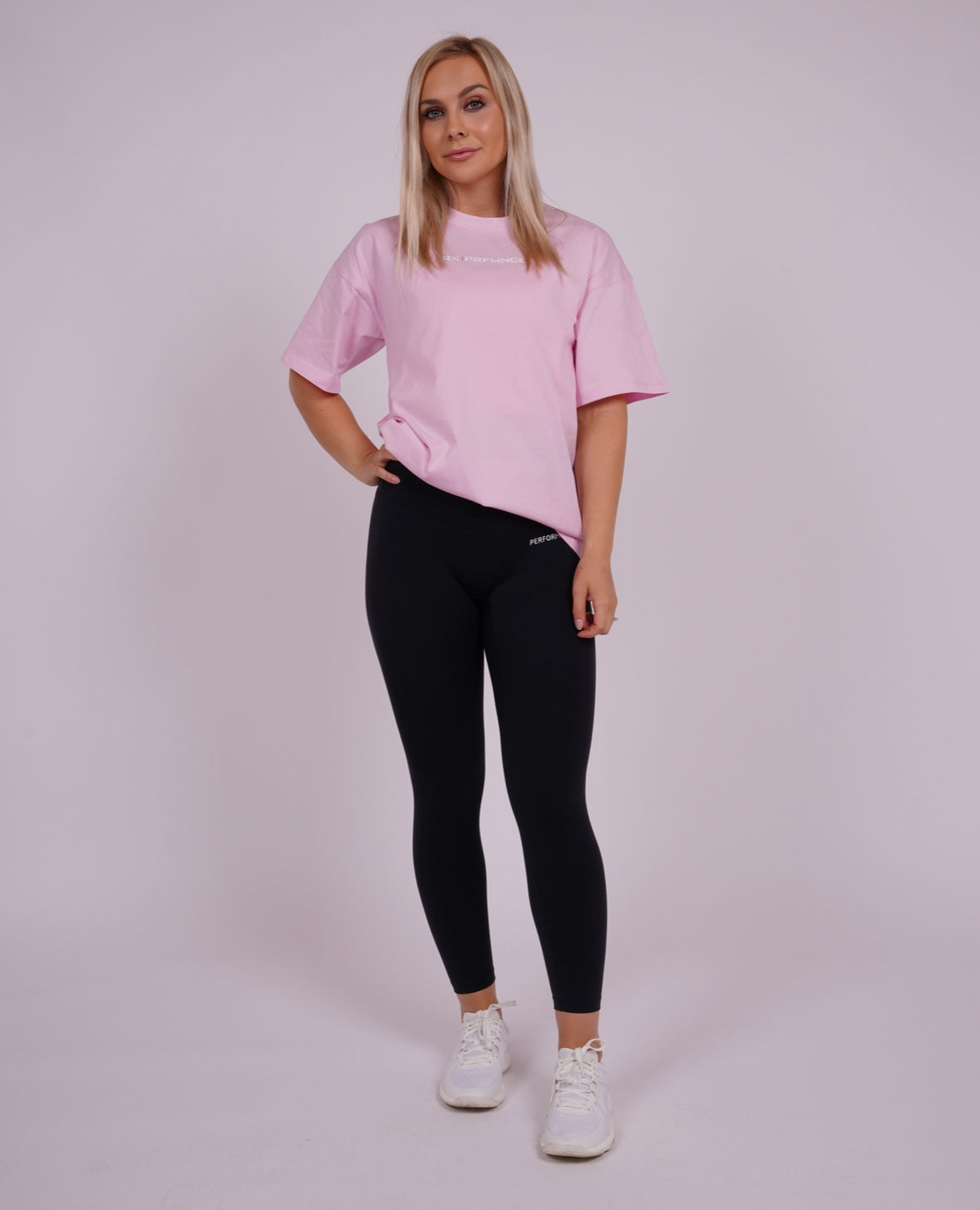 Girls Who Lift Oversize Pink-3