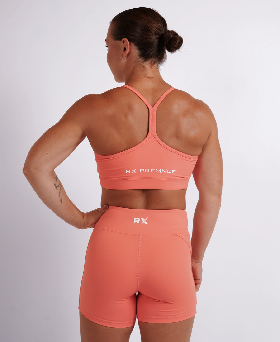 Nancy Sport Bra Sunset Coral-2