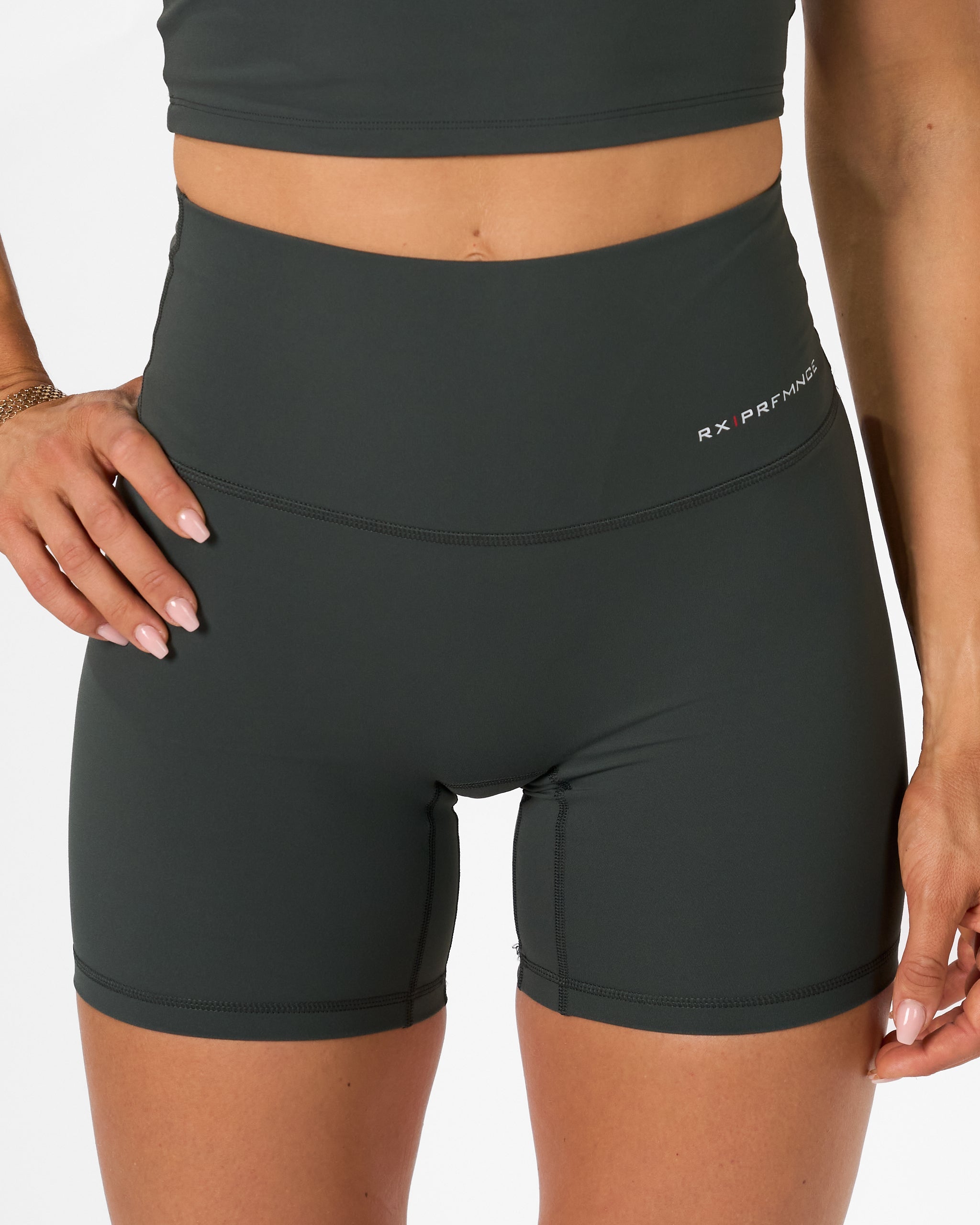 Isabel Shorts Emerald Green-2