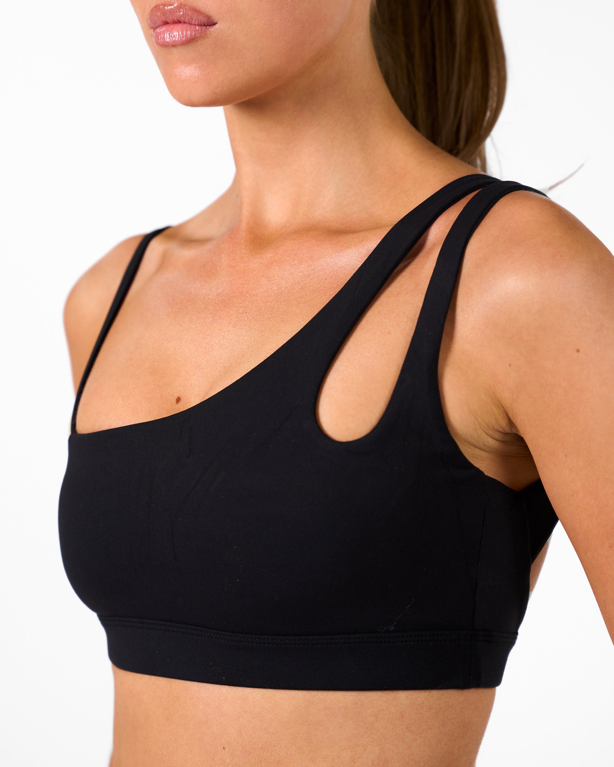 Kelly Edge Sport Bra Black-3