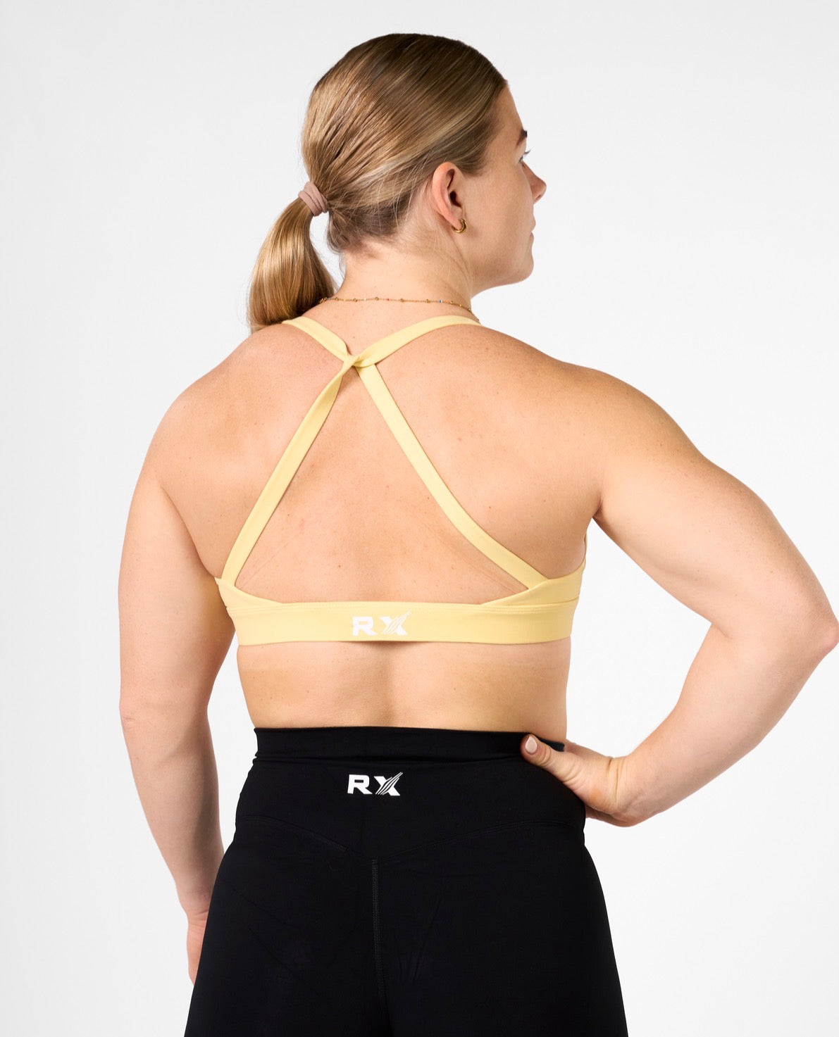 Isabel Sport Bra Soft Lemon-3