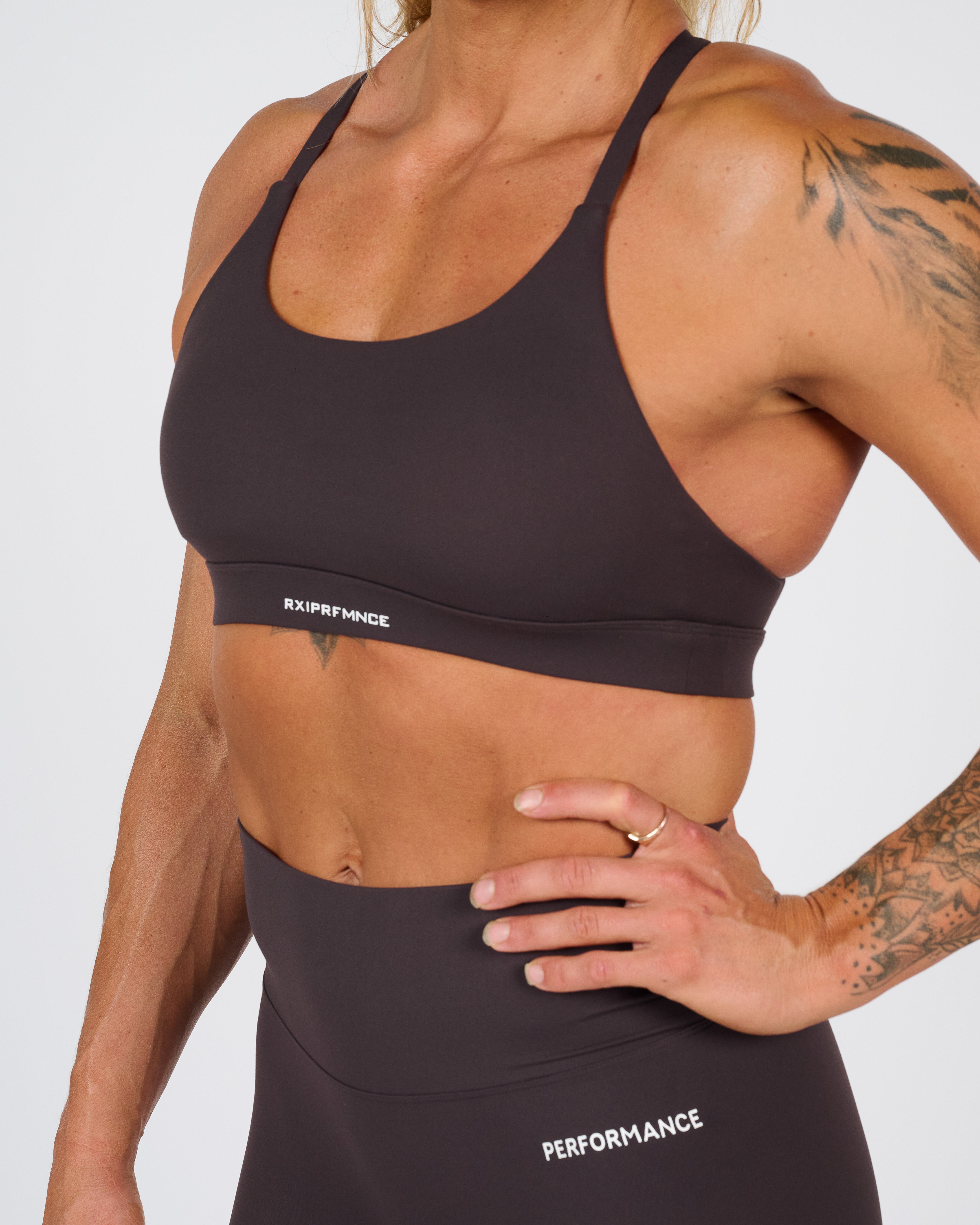 Isabel Sport Bra Ash Brown-2