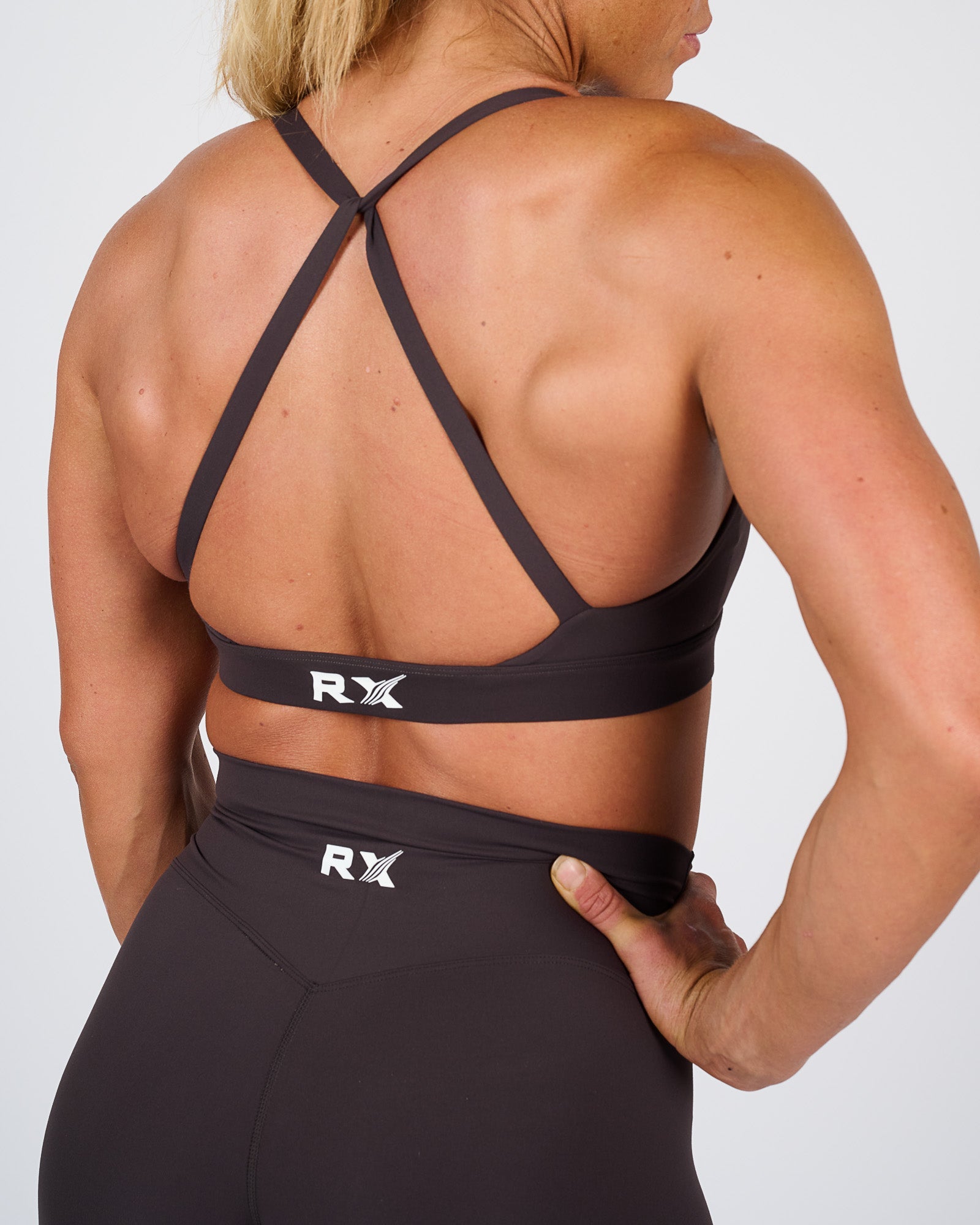 Isabel Sport Bra Ash Brown-3