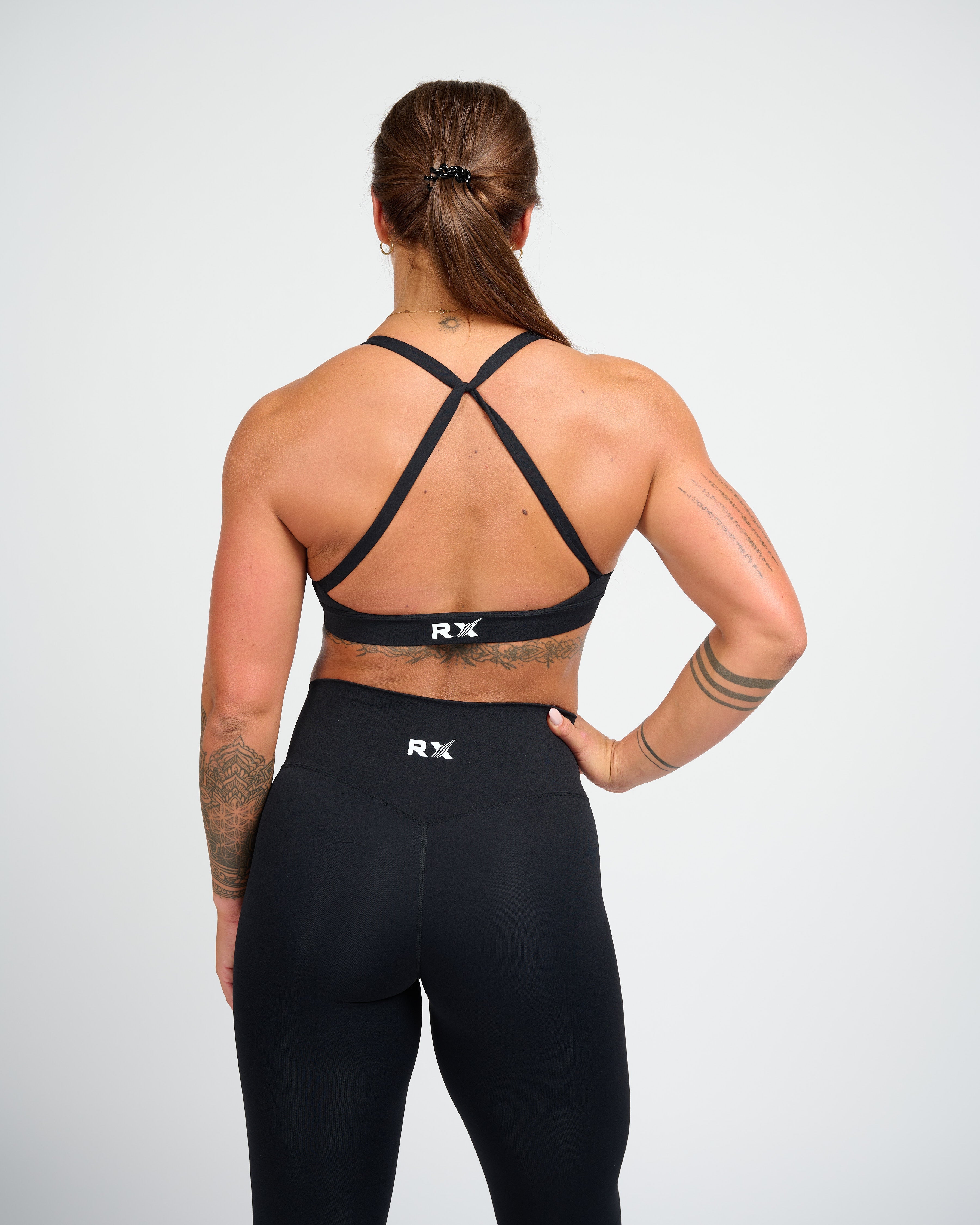Isabel Sport Bra Black-3