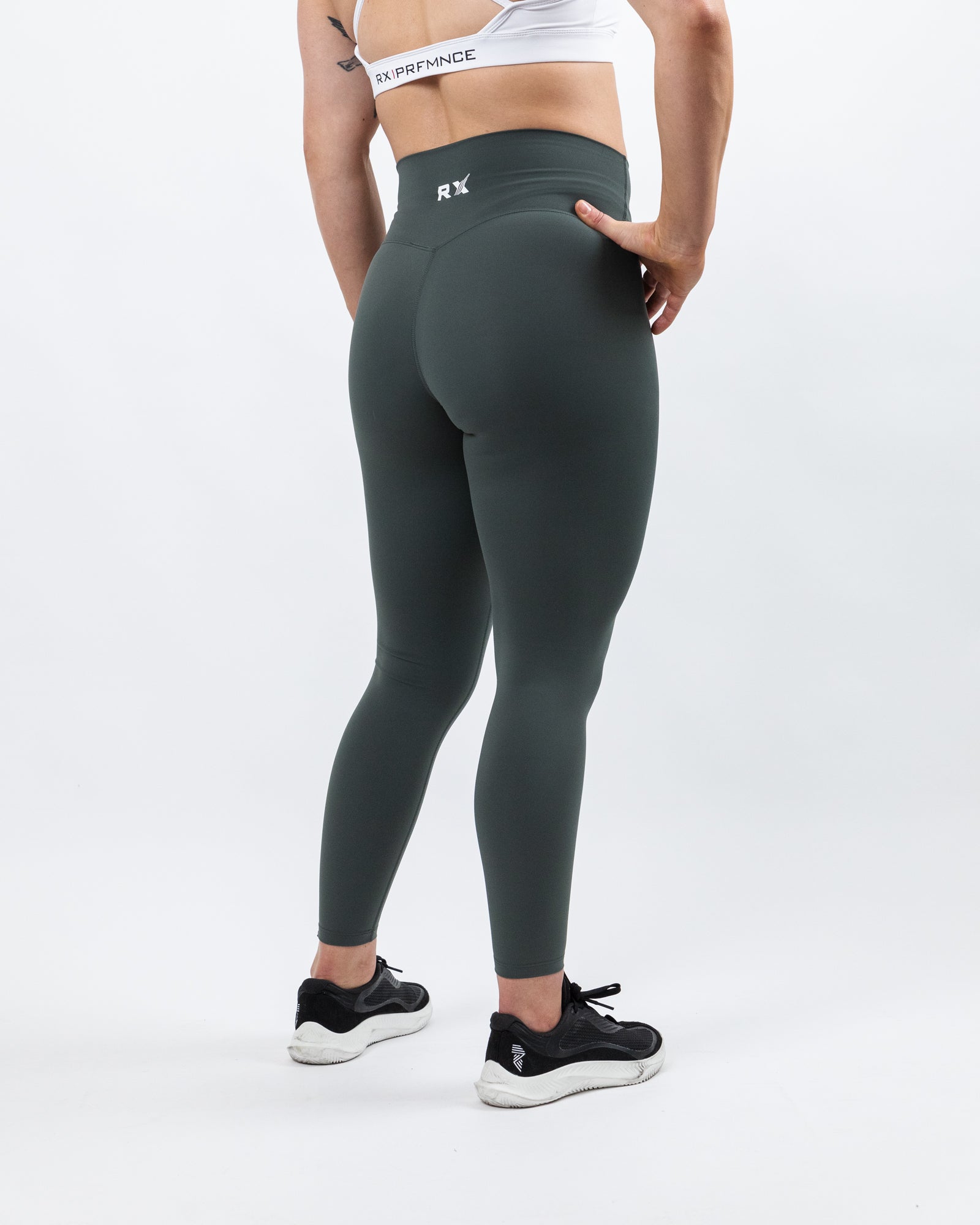 Isabel Tights Emerald Green-2