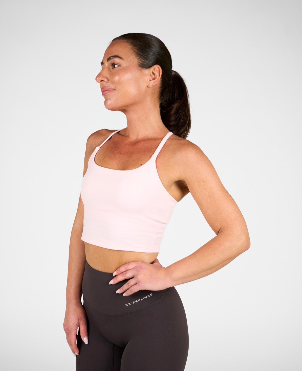 Isabel Crop Top Soft Pink-4