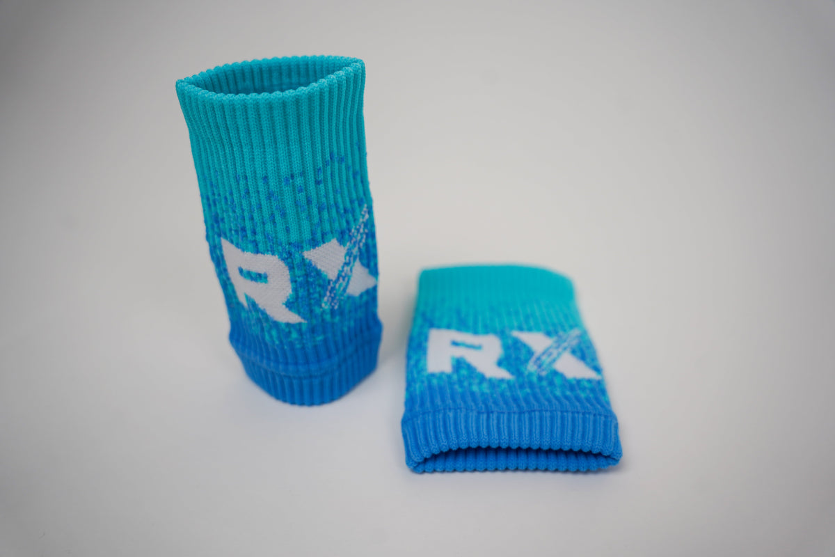 RX Wristbands Blue Tie Dye-1