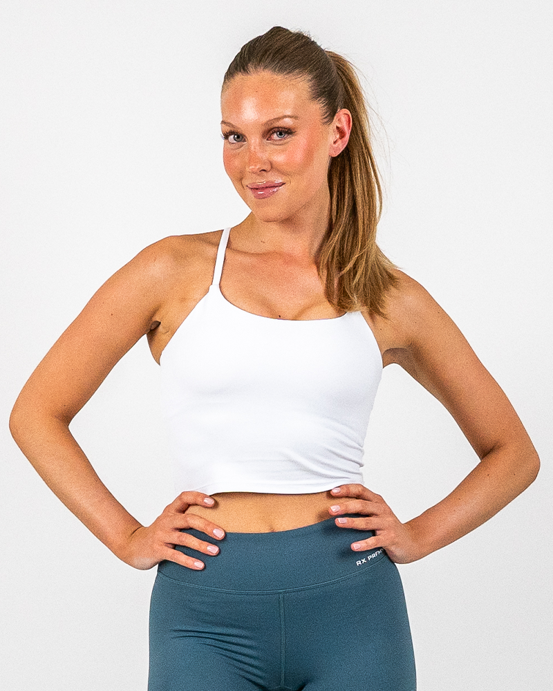 Nancy Tank Top White-1