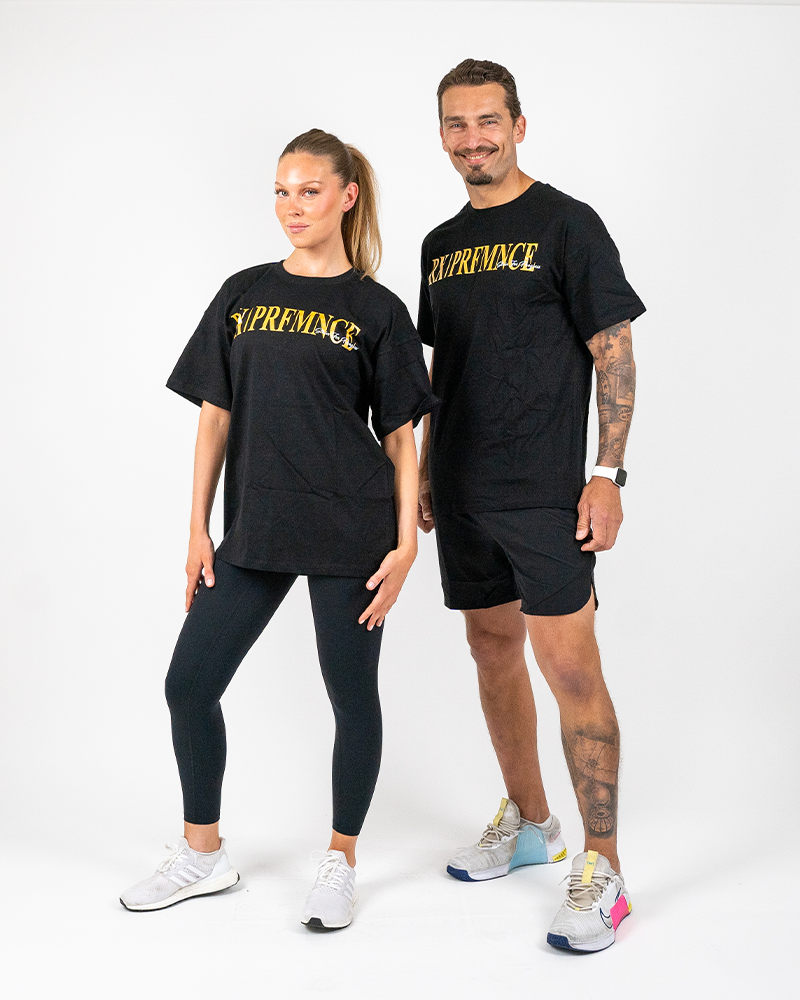 Strive More Tee Black