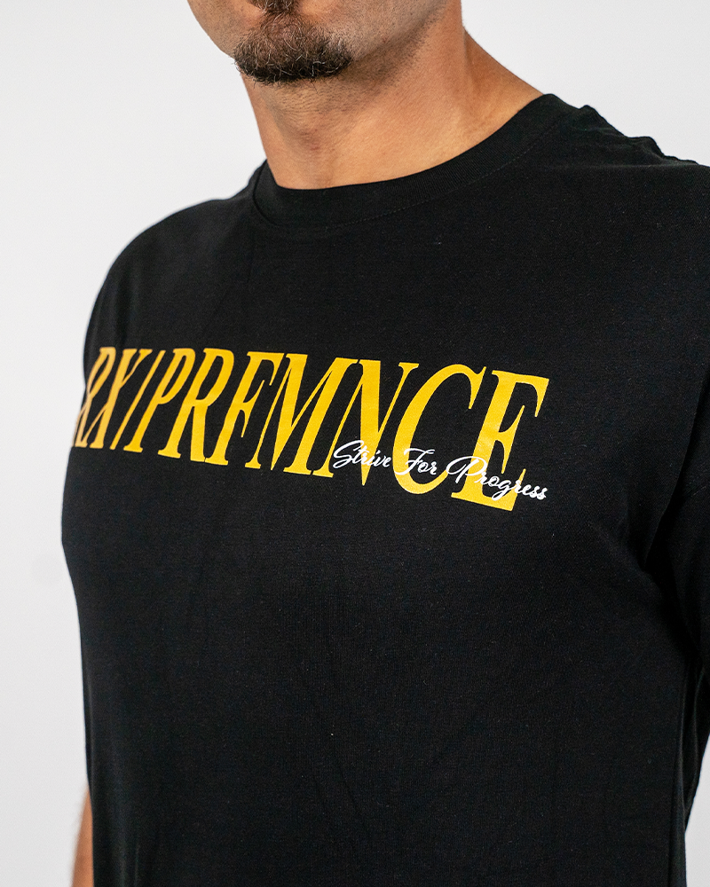 Strive More Tee Black-5